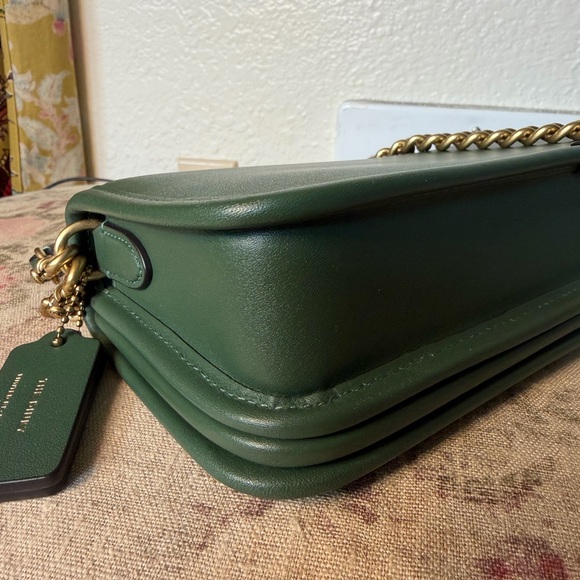 Coach Dinky in Hunter Green - Picture 3 of 9